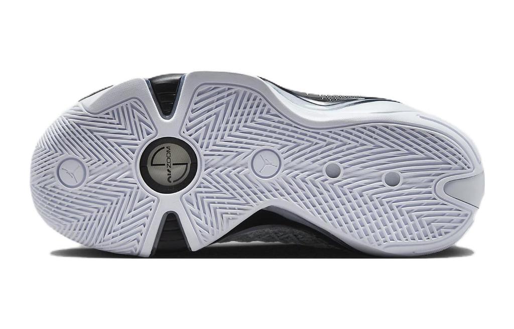 Jordan Air Jordan 38 Abrasion Resistant High Top Children's Basketball Shoes White Black FN8277-100