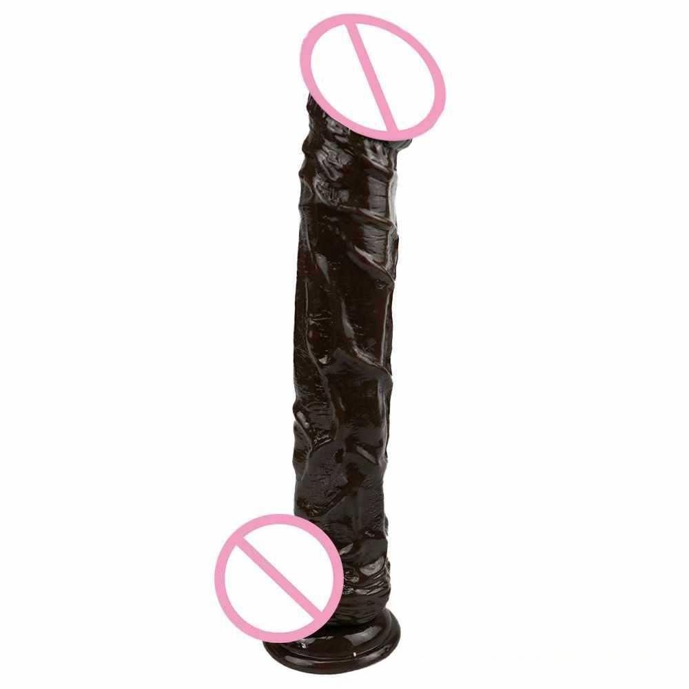 Female Simulated Dildo Large Suction Cup Massage Device  Female Masturbator Inverted Adult Sexual Product