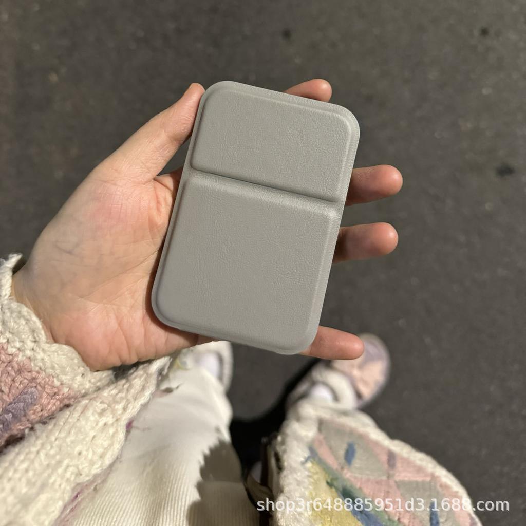 Jednoduché Ins Kosmetické zrcadlo Skládací Přenosné PU Kůže Malé zrcadlo Stolní studentská ubytovna Snese toaletní zrcátko