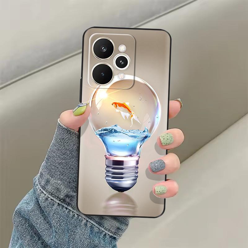 Painted Phone Cases For Realme 15 5G Case Silicone Bumper Back Cover For Realme 15 Pro 5G Casing 15Pro Shockproof Coque Fundas