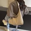 Korean large-capacity texture cloth bag bag women's new trendy fashion lightweight shoulder bag casual versatile underarm bag
