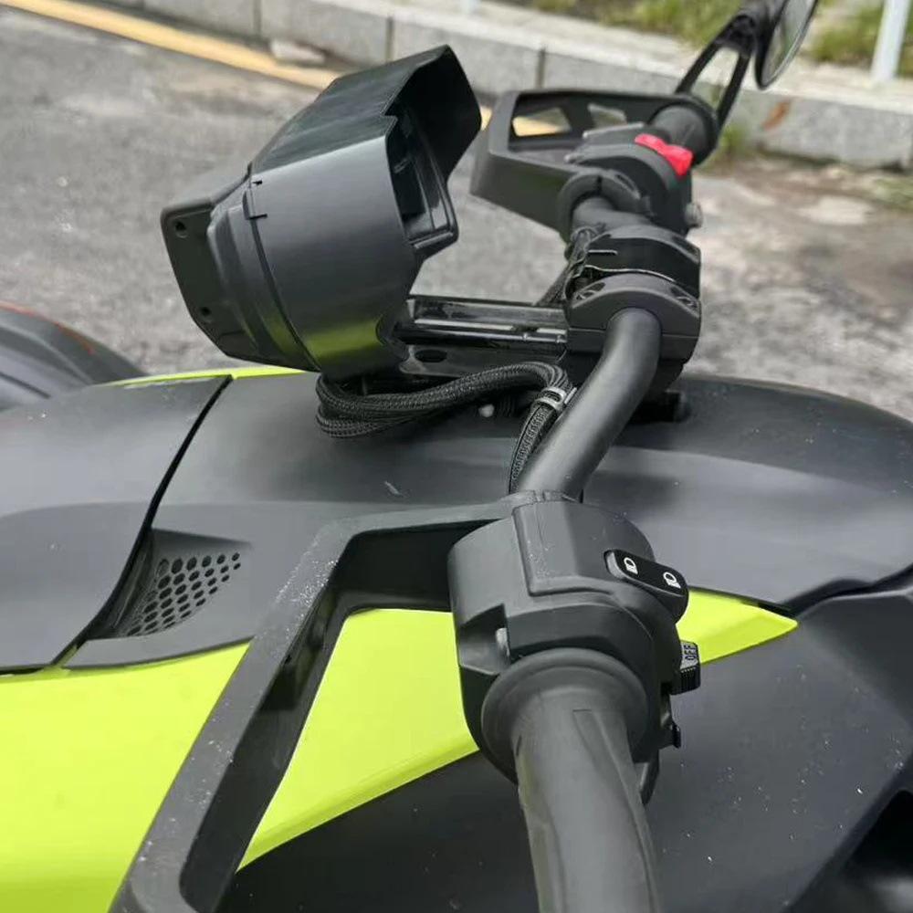 For Can-Am Ryker 600 900 Rally Edition Sport ACE 2019-2025 UTV Accessories Sun Visor Cover Instrument Screen Sunshade Guard