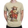 Heiligstes Herz Jesu Göttliche Segnung Design Lustig 100% Baumwolle T-Shirt Jesus T-Shirts Oberteile Für Unisex