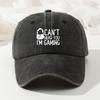Retro Washed Baseball Cap High Quality Men's and Women's Casual Outdoor Fishing Hat Hip-hop Curved Brim Hat Outdoor