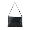 Niche minimalist mail carrier bag, simple envelope bag, sheepskin shoulder bag, all-steel hardware buckle, flip seam, armpit bag.