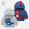 2026 Herbst/Winter Kinder 3D Dinosaurier Kapuzenpullover mit Hut - Jungen Baby Basis-Oberteil