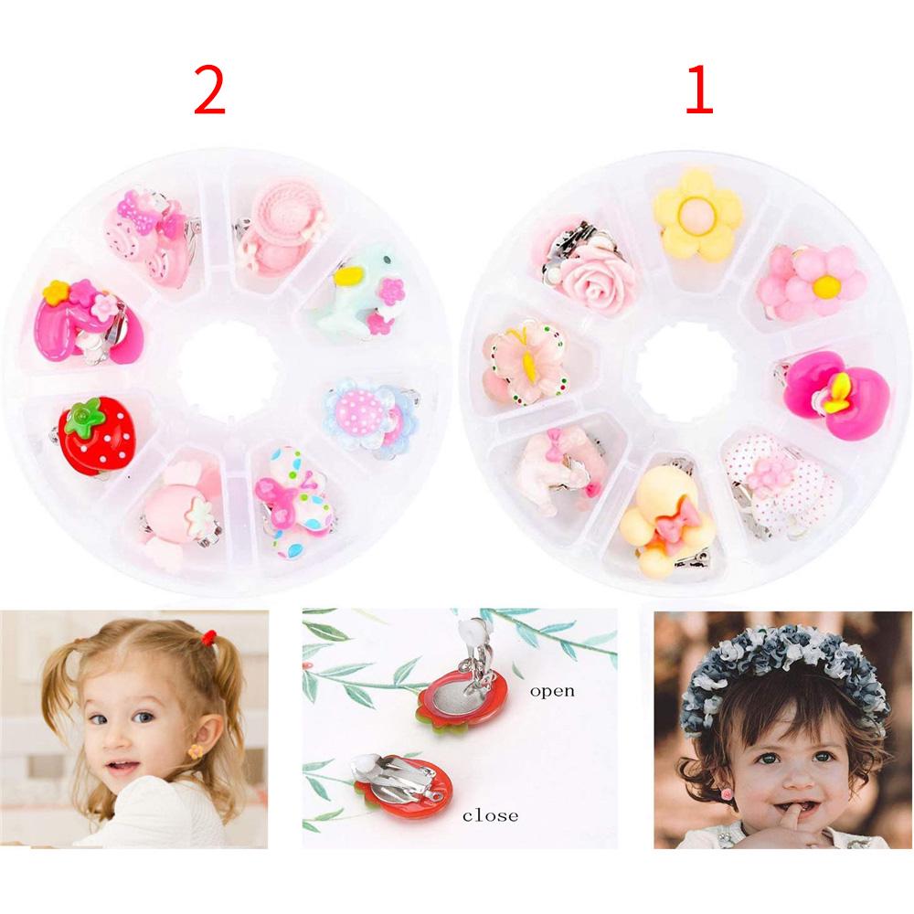 7 Paar Kinder Ohr Clips Ohrringe Mädchen Spielen Ohrclip Schmuck Geschenk 7 Paar Kinder Ohr Clips Ohrringe Mädchen Spielen Ohrclip Schmuck Geschenk
