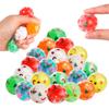 24Pcs 3.5cm Christmas Soft Squishy Ball Stocking Stuffers Kids Gift Adult Sensory Toy Birthday Party Goodie Bag Pinata Filler