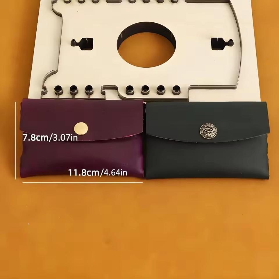Wallet Die Cutting Cutter DIY Mold Fittings Leather Die Cut Mold for Die Cutting Machine DIY Leather Crafts Making