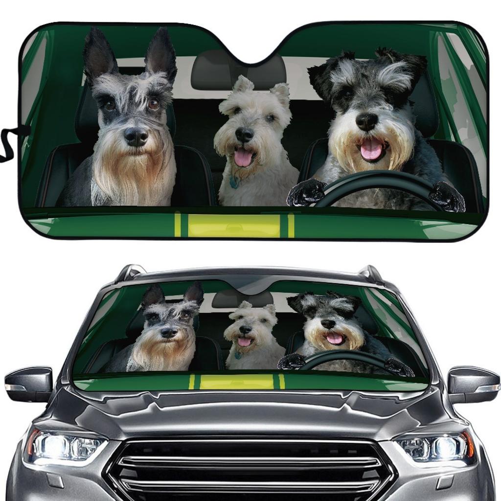 Flamingo Printed Car Sunshade Car Sunshade Personalized Sun Shield