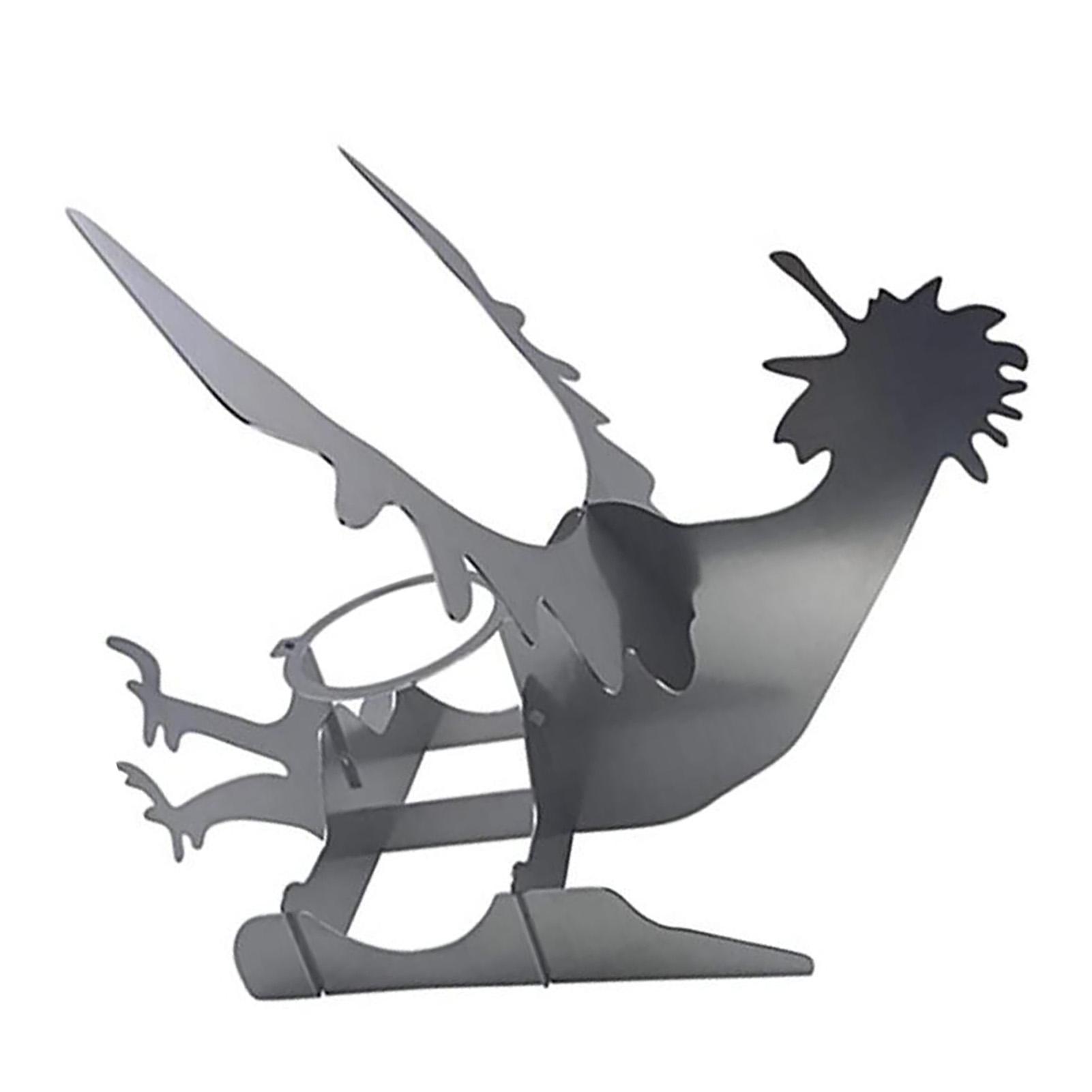 

Стойка для барбекю на мотоцикле, подставка для курицы из нержавеющей стали, жаровня для пивной курицы для барбекю на открытом воздухе