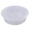 JingJingRS Disposable Round 5000ml Takeaway Food Containers with High Lids