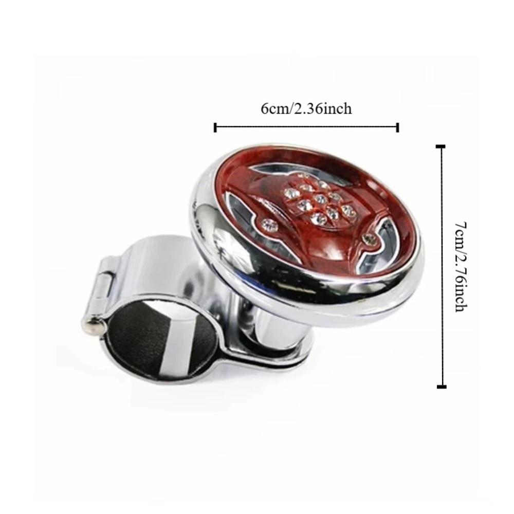 Rotating Steering Wheel Ball Handle ABS Car Accessories Steering Wheel Spinner Knob  Vehicle