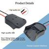 Portable Automotive Battery Jump Starter Adapter for 18V 20V Battery Emergency Vehicle  Support