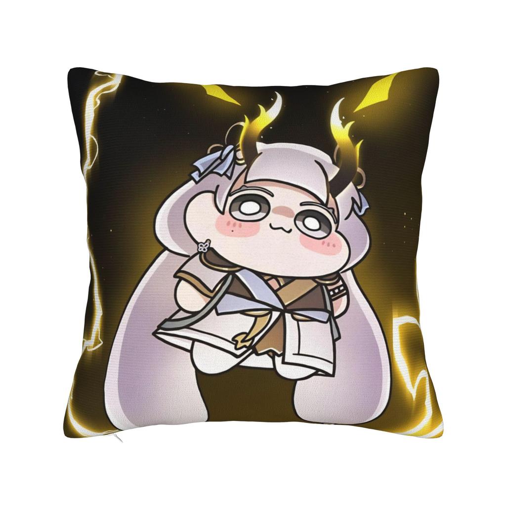 Trickcal C-Chibi Go Games Pillow Covers Merchandise Printing Cushion Cover Decor  Throw Pillow Case Cover Home Multiple Sizes