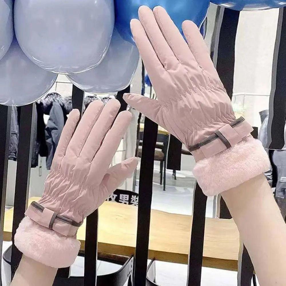 Fashion Snow Ski Gloves Anti-skid Full Finger Gloves New Touch Screen Gloves