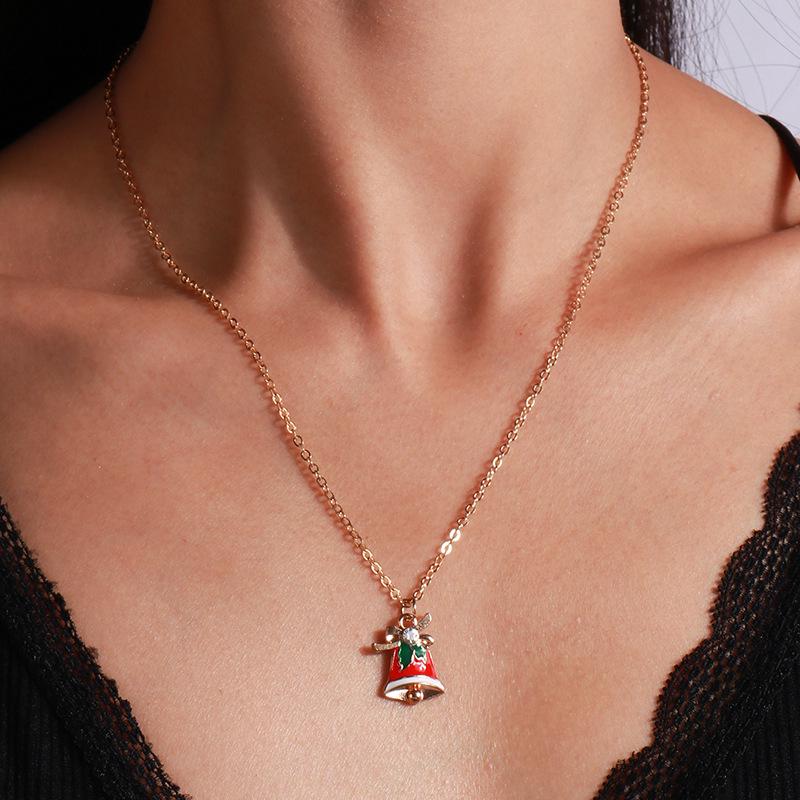 

Hot Selling Christmas Necklace Set: Reindeer, Tree, Bell, Santa Claus Sweater Chain