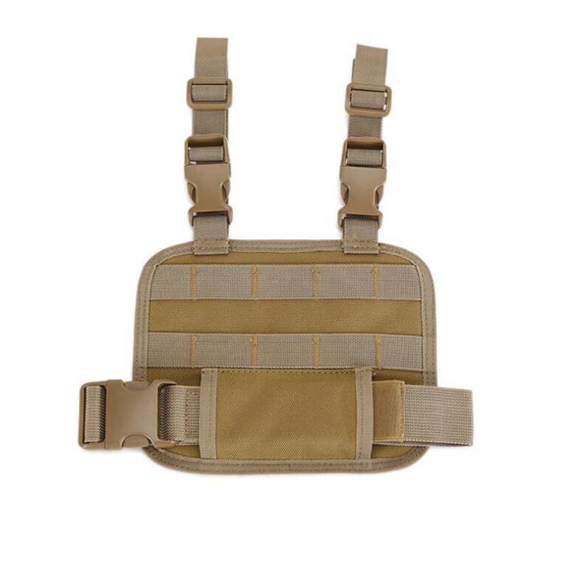 Taktische Drop-Leg-Plattform Jagd-Oberschenkel MOLLE-Rig mit verstellbarem Gürtel & Oberschenkelgurten für universelles Holster