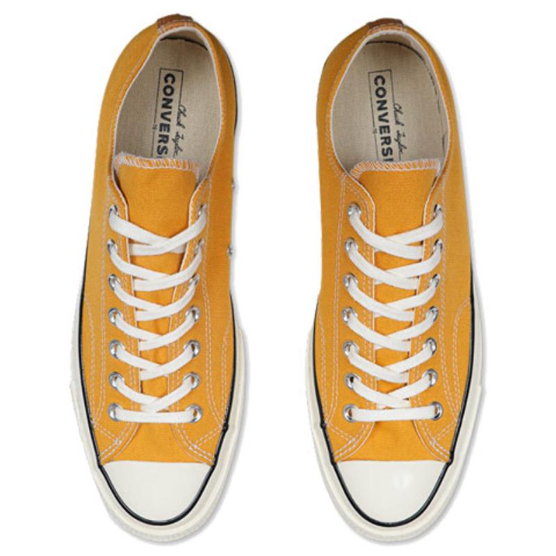 Converse Chuck Taylor All Star 70 1970s Vintage Versatile Low-Top Canvas Unisex Yellow and White