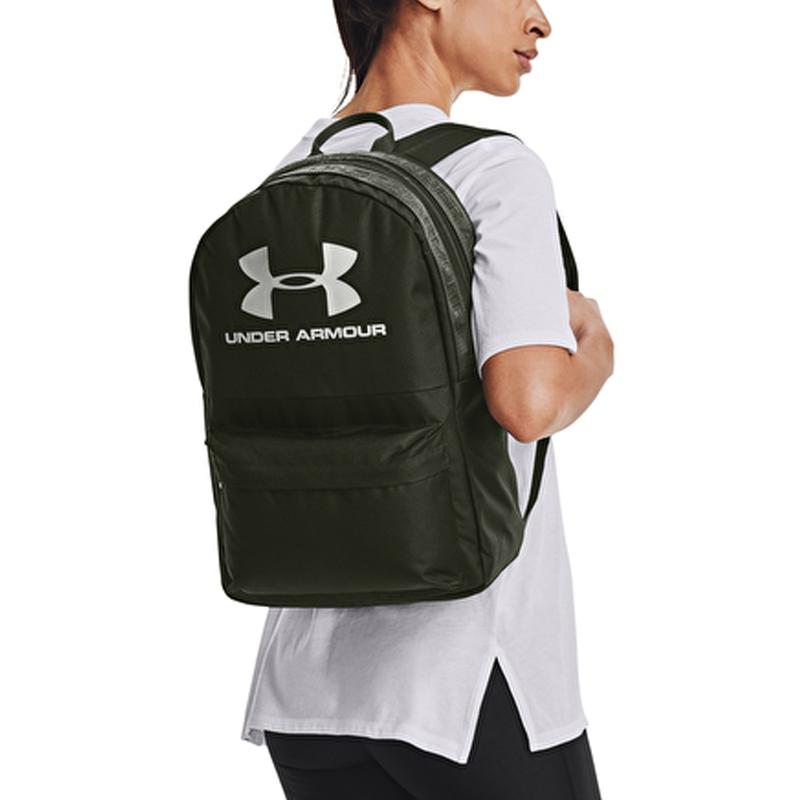 Under Armour Training Sports Zipper Backpack Unisex Backpack Military-Green 1342654-312