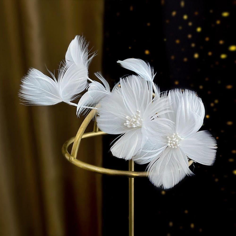 Veil Photography Headband Sweet Wedding Hair Accessories Vintage Bride Headdress Hair Jewelry