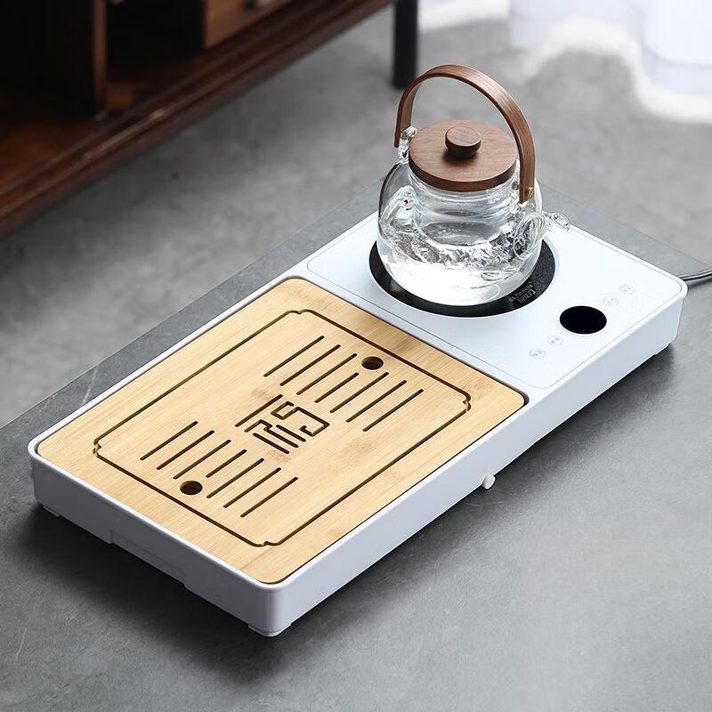 Light Luxury Japanese Kung Fu Tea Set with Stone Tray