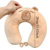 Capybara Plush U Shape Pillow Portable Travel Pillow Outdoor Nap Sleeping Office Worker Students Neck Pillow Birthday Gift