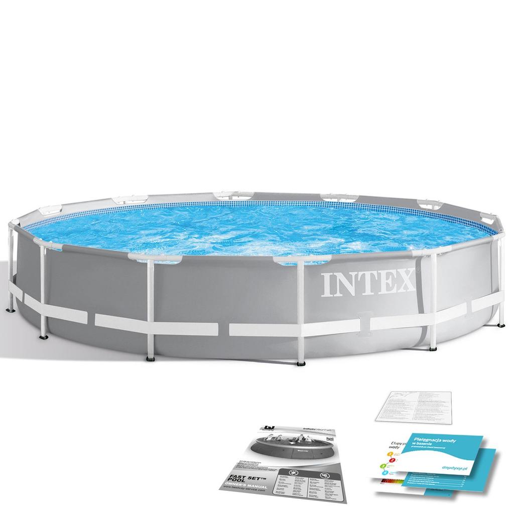 Prism Frame Garden Pool 366 X 76 Cm INTEX 26710