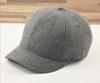 Autumn and winter new short-brimmed woolen baseball cap, men's simple and versatile trend cap, women's warm and velvet hat