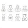 Mini Glass Vase Fridge Magnet Set Strong Magnetic Adhesion Secure Grip For Kitchen Decor Holding Tiny Plants Flowers