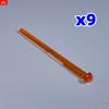 MOC Bricks Dart Shooter Launcher Projectile Arrow 15400 15303 29340 Action Figure Building Blocks Assembles Particles Toy