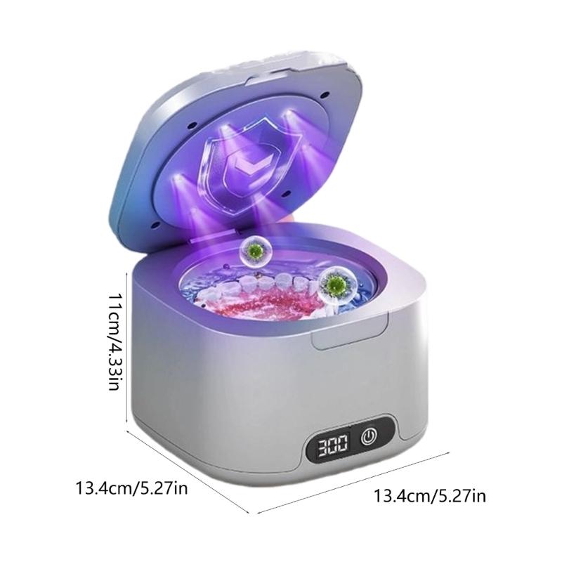 Multifuntional Efficient Cleaning Device Plastic Texture Jewelry Cleaning Machine Suitable for Jewelry and Eyewears