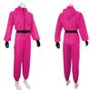 Red Calamari Cosplay Costumes For Adult Teens Games Jumpsuit Halloween Party Tracksuit Outfits Role Play Costume