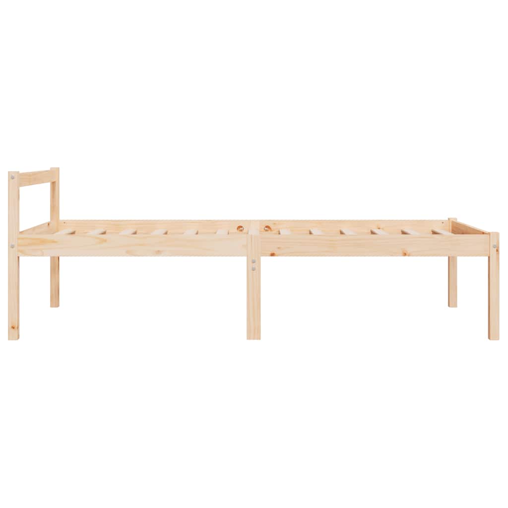 Senior Bed 90x190 Cm Solid Pine Wood