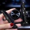 Car Phone Holder Diamond Crystal Car Air Vent Mount Clip Mobile Phone Holder Stand In Auto Bracket Interior Accessories