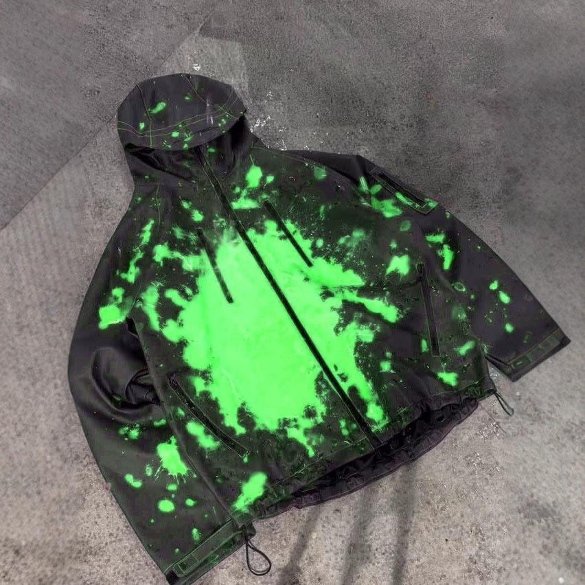 

Водонепроникна куртка TK, що змінює колір, з чутливістю до температури S