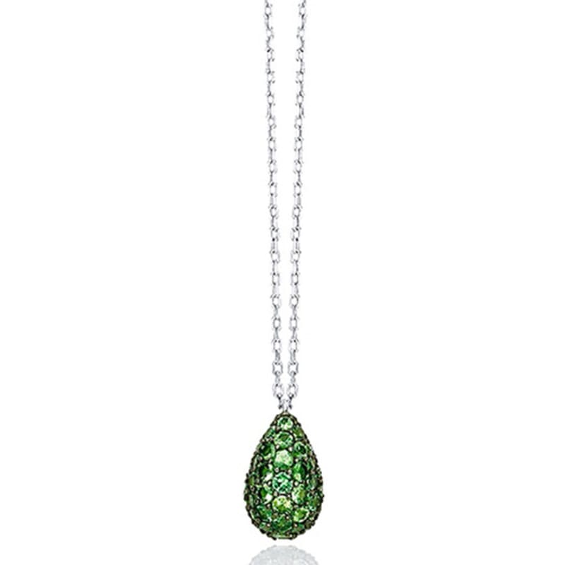 

Eliz by Lizgallery Sweet Drops Necklace _ Vivid green Vivid Green