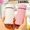 Mini Thermos Cup Stainless Steel 160ml Capacity Pocket Thermos Compact Design Portable Water Cup For Going Out Traveling