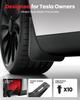 For 2026 2026 Tesla Model Y Model 3 Accessories Mud Flaps Protect Paint No Drilling Required All Weather Splash Guard Body Kits