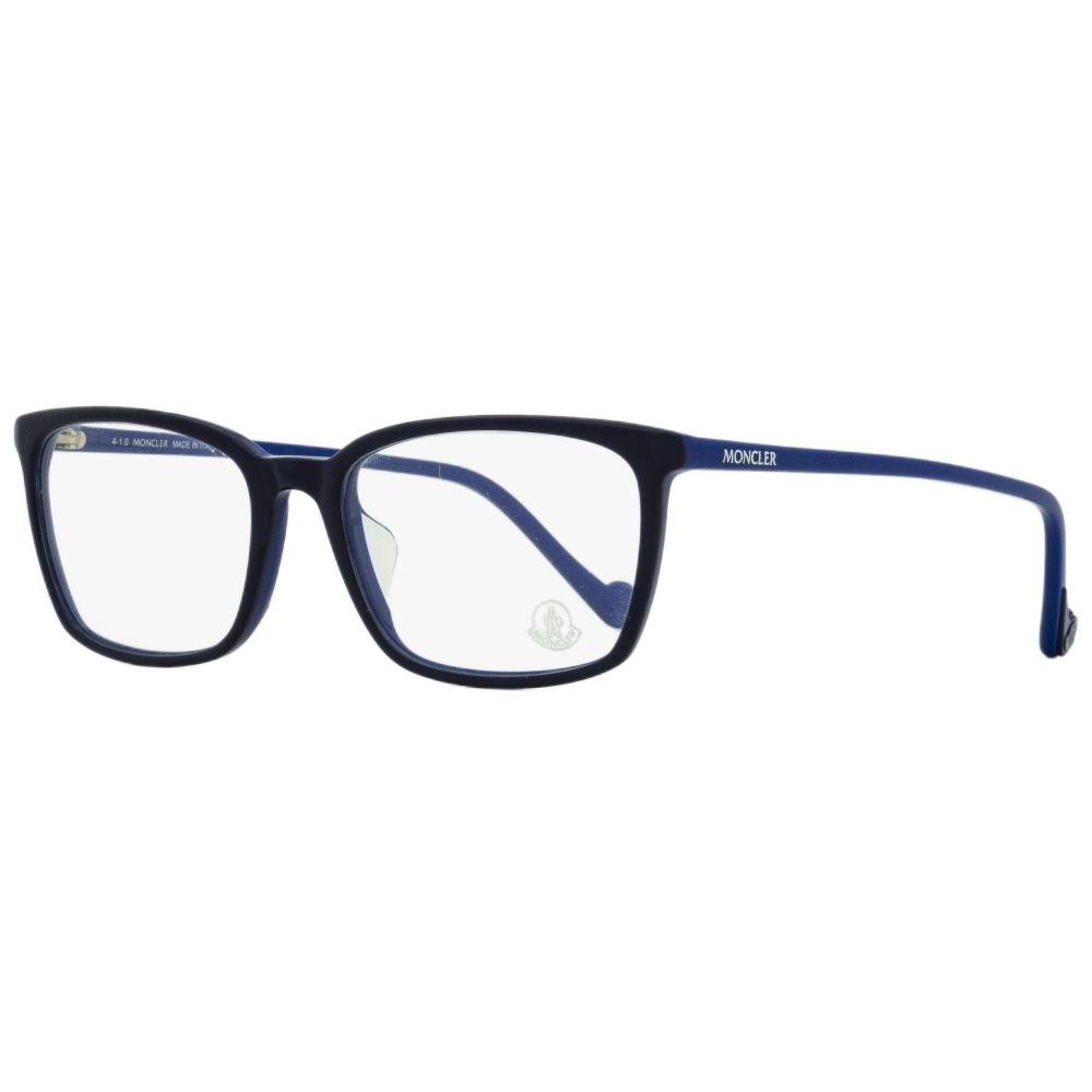 

Moncler Мужские прямоугольные очки ML5094D 092 Черные Синие 55 мм 092