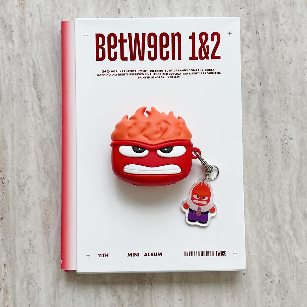 Brain Story Rage AirPods Pro Apple Bluetooth Headset Case 2/3 Generation Cartoon Worry Protective Case Moe