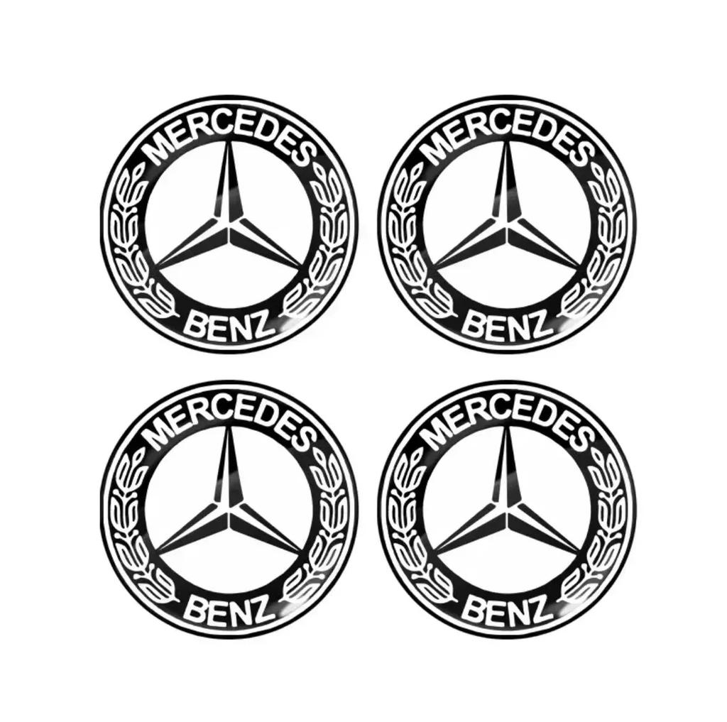ZPU1 Car Lock Keyhole Stickers Door Lock Protect Car Stickers For Mercedes-Benz A/B/GLA/CLA Smart AMG W108 W124 W126 W140 W168 W169