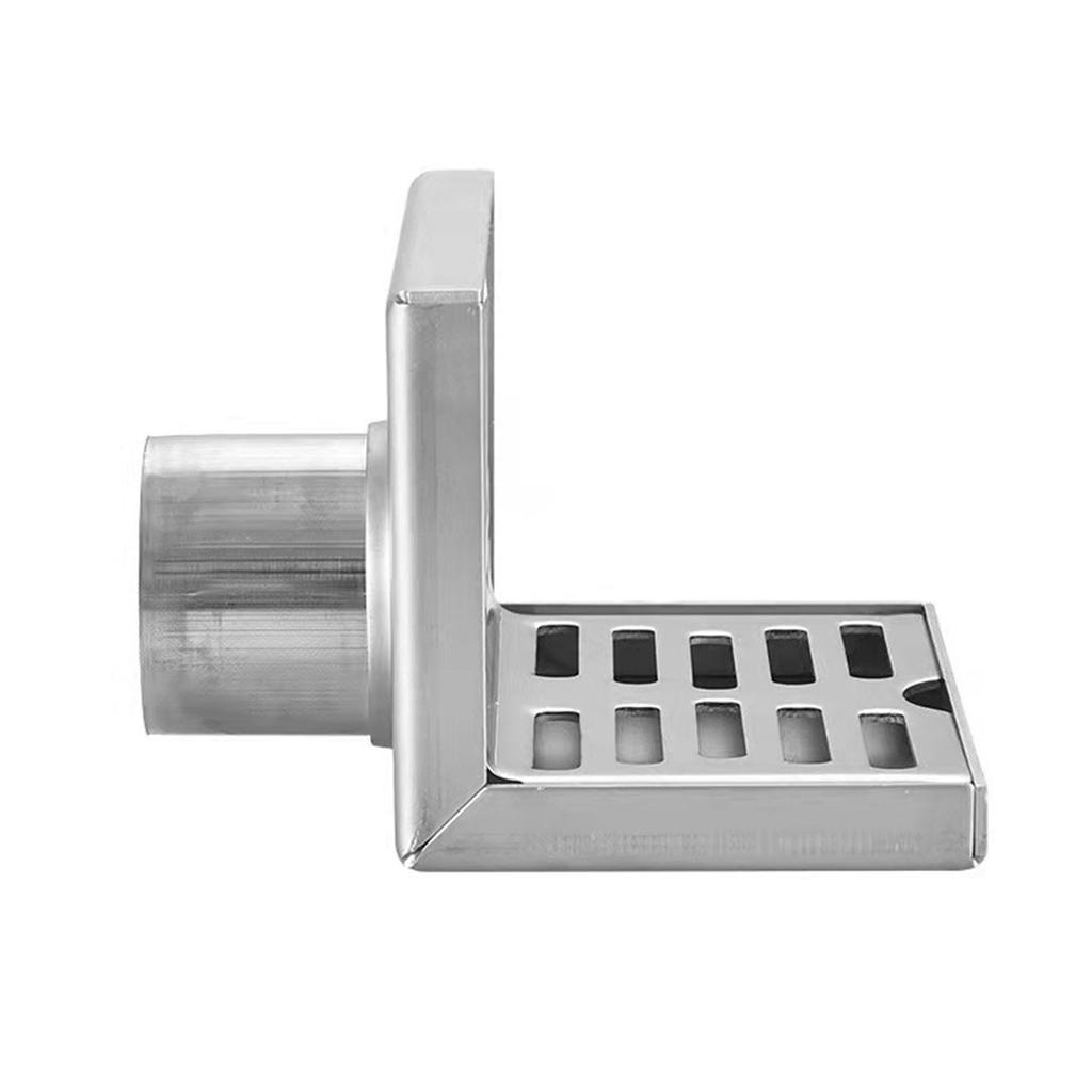 Anti-uzură Forma L Oțel Inoxidabil Insert Gresie Baie Sifon Pardoseală Colț Pătrat Sifon Pardoseală Colț Perete Sifon Pardoseală