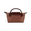 Longchamp Le Pliage 17 Brand Logo Zipper Closure Nylon Dumpling Tote Bag Women Tote Bags Tea-Pink 34175089P96