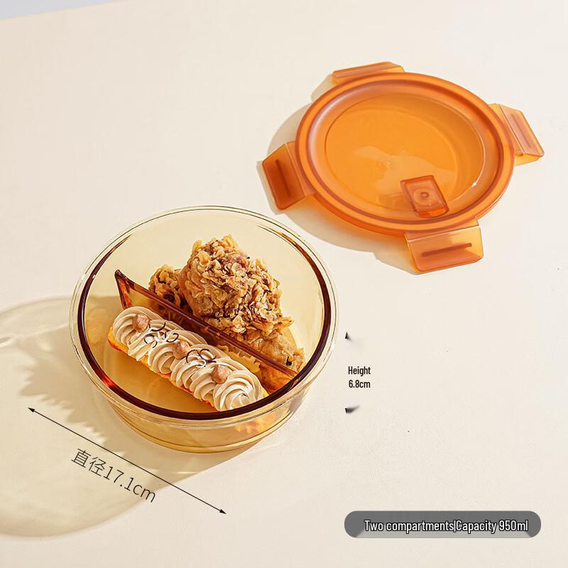 BorYido Microwave Safe Glass Lunch Box