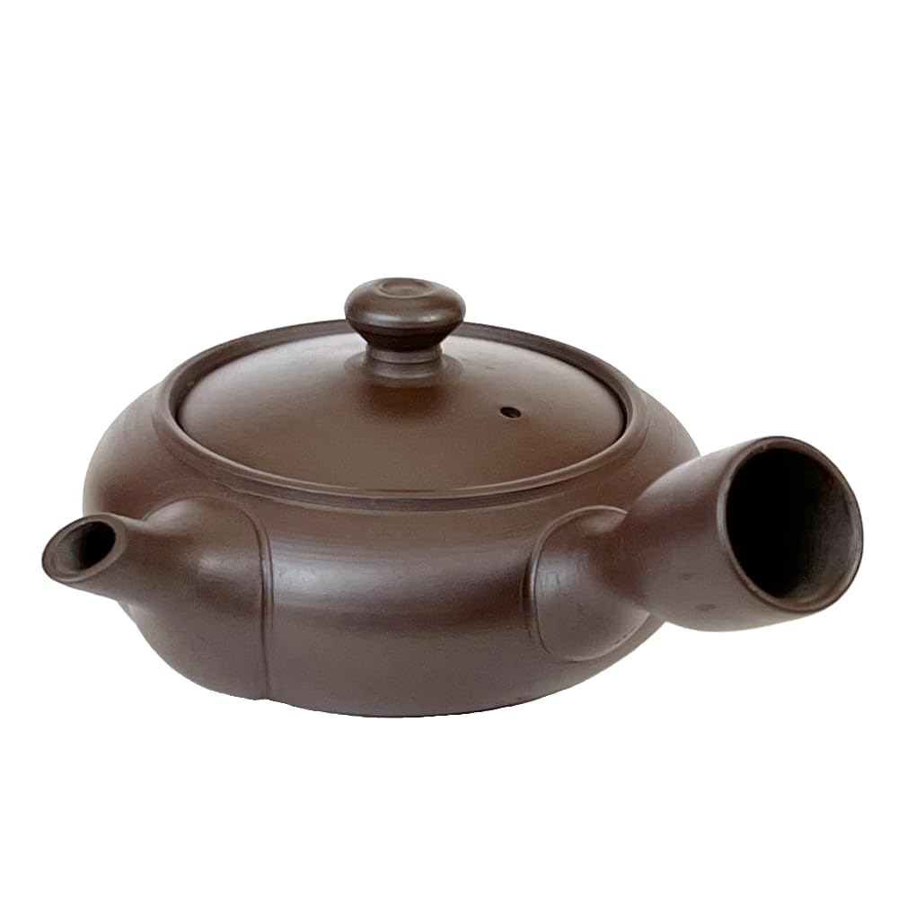 Yokkaichi Banko Ware Teapot e232 Mini Purple Clay with 180ml Made in Japan Strainer, Capacity,