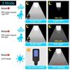 616 Solar Outdoor LED Wall Light Human Body Waterproof Sensin Suitable for Garden Terrace Garage Courtyard and Street Lighting