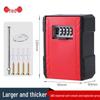 Wall-Mounted Anti-Theft Key Lock Box for Homes and Construction Sites