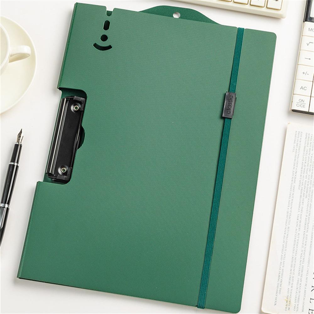 A4 Board Clip Folder Document Clipboard Writing Pad Document Holders Board Organizer Memo Clip School Stationery Office Supplies