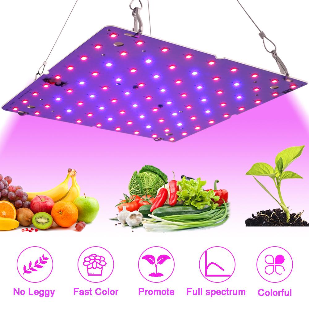 Buy LED Grow Light Panel Full Spectrum Phyto Lamp AC 85265V EU Plug